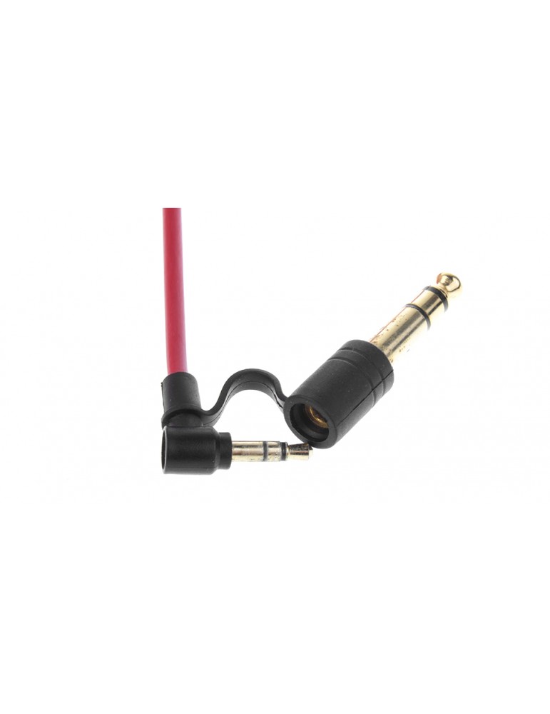 6.5mm to 3.5mm Coiled Audio Cable Adapter (150cm)