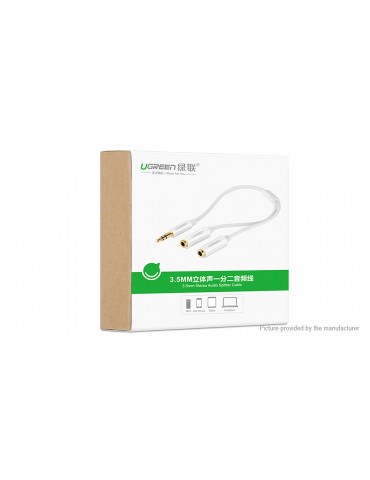 UGREEN 1-to-2 3.5mm Audio Splitter Cable (25cm)