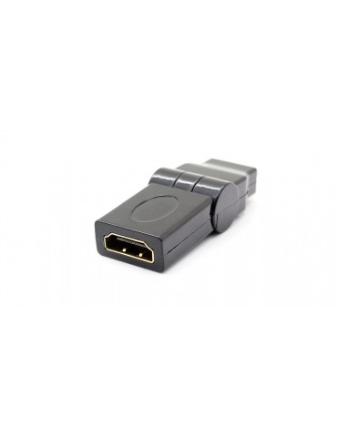 180 Degree Rotatable HDMI Male to Female Adapter
