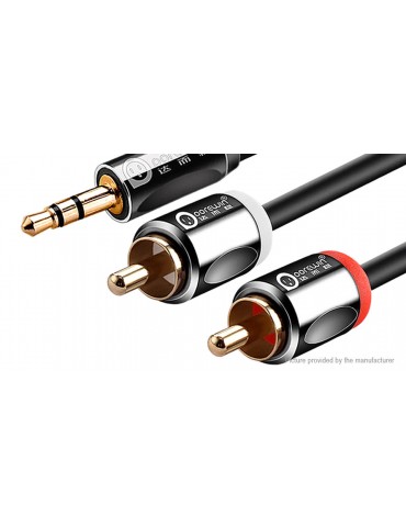 Dorewin 3.5mm to 2*RCA Audio Auxiliary Stereo Y Splitter Cable (1m)