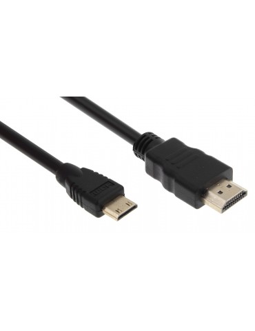 Mini HDMI to HDMI Converter Cable (150cm)